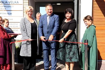 DOM KRAJANOV NA ZGORNJI VELKI JE TUDI URADNO ODPRT