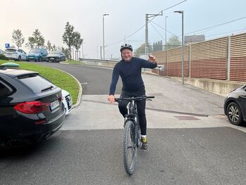 ŽUPAN SE JE PRIDRUŽIL AKCIJI "S KOLESOM NA SESTANEK"