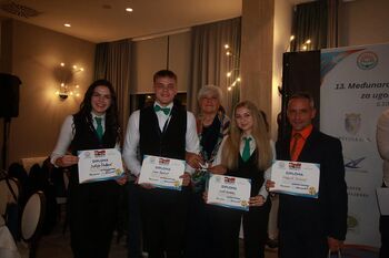 Zlata odličja za novomeške dijake na tekmovanju za gostinstvo in turizem