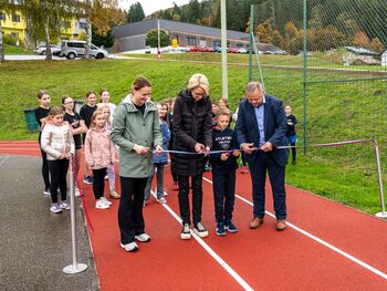 Otvoritev prenovljene atletske steze pri OŠ Mislinja