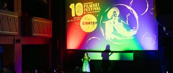 Praznično vzdušje 10. filmskega festivala Kinotrip Praznično vzdušje 10. filmskega festivala Kinotrip