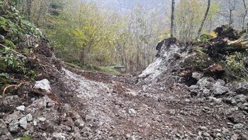 ZAČELA SO SE PRIPRAVLJALNA DELA ZA IZGRADNJO NOVEGA VODOHRANA NA TRNOVEM OB SOČI