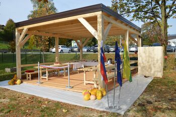 ODPRTJE UČILNICE NA PROSTEM NA OSNOVNI ŠOLI ZREČE