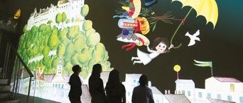 Novo doživetje na Ljubljanskem gradu - Ko ilustracije oživijo