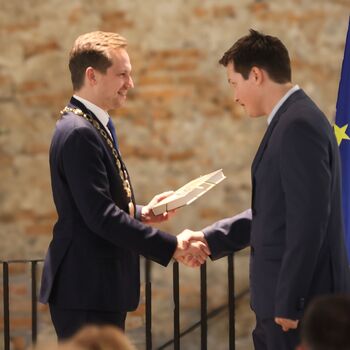 Prvič sprejem najuspešnejših diplomantov 