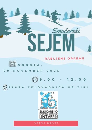 SMUČARSKI SEJEM, SOBOTA 29. 11. 2025