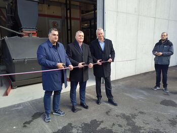 Na Jesenicah odprli novo kotlovnico na lesno biomaso