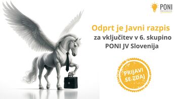 Javni razpis za 6.skupino projekta PONI JV Slovenija