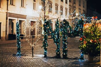 Prižig lučk in otvoritev drsališča – začetek adventa v Novem mestu