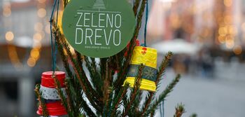 Unikatna okrasitev zelenih dreves Unikatna okrasitev zelenih dreves