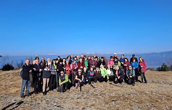 Člani DU na zaključnem društvenem planinskem izletu Člani DU na zaključnem društvenem planinskem izletu