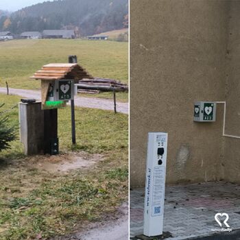 DVE NOVI AED TOČKI ZA VEČJO VARNOST DVE NOVI AED TOČKI ZA VEČJO VARNOST