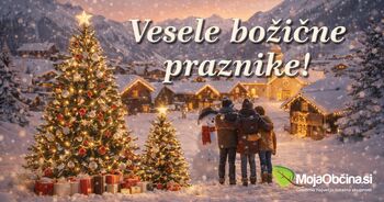 Skupaj pišemo zgodbe ki nas povezujejo: želimo vam čarobne božične praznike