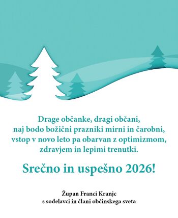 Voščilo Občine Žiri