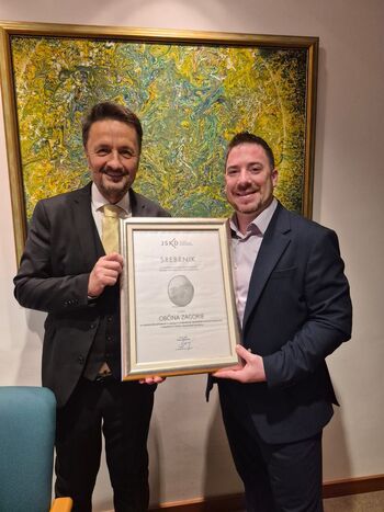 Priznanje Občini Zagorje ob Savi za podporo kulturi