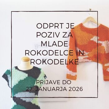 Poziv za mlade rokodelce in rokodelke Poziv za mlade rokodelce in rokodelke