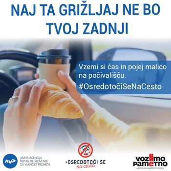 Cesta zahteva 100 % pozornosti: Se boste pridružili izzivu za varnejšo vožnjo? Cesta zahteva 100 % pozornosti: Se boste pridružili izzivu za varnejšo vožnjo?