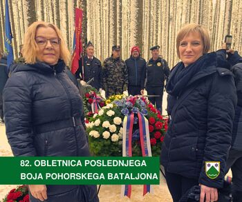 83. obletnica poslednjega boja Pohorskega bataljona