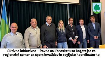 Aktivno inkluzivno – Ravne na Koroškem so bogatejše za regionalni center za šport invalidov