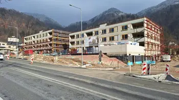 Nadaljevanje gradnje komunalne infrastrukture za stanovanjska bloka Partizan