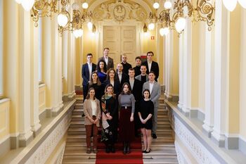 Novomeščana Lea Košmrlj in Matevž Turk prejemnika Prešernove nagrade za študentke in študente Novomeščana Lea Košmrlj in Matevž Turk prejemnika Prešernove nagrade za študentke in študente