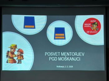 POSVET MENTORJEV MLADINE PGD MOŠKANJCI
