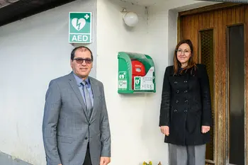V Čagoščah nameščen nov defibrilator – že 47. v občini