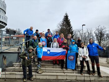 PD Novo mesto na najvišjem vrhu hrvaške gore Medvednice 