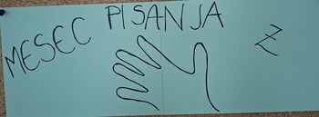 Mesec pisanja z roko Mesec pisanja z roko