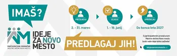 Participativni proračun - predlagajte projekte za Novo mesto in okolico