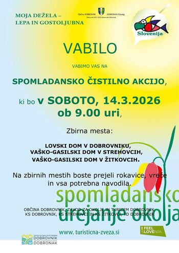 Vabljeni na čistilno akcijo! / Meghivó tisztítási akcióra! 