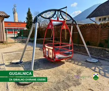 Športni park Poljčane bo kmalu bogatejši za gugalnico za gibalno ovirane osebe