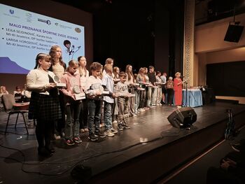 Bogata bera priznanj za športnike in športnice občine Jesenice