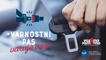 AVP in Policija začeli preventivno akcijo Varnostni pas