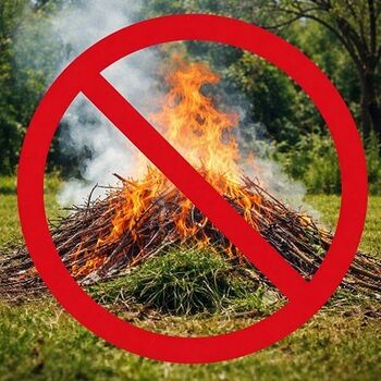 Spoštujmo predpise glede ločevanja in prepovedi sežiganja komunalnih odpadkov