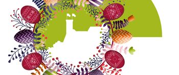 Velikonočni sejem na Grajskem dvorišču