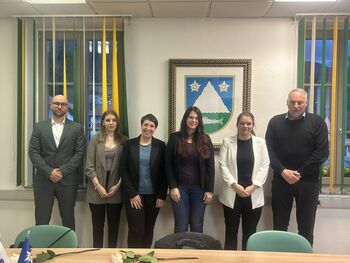 Sprejem diplomantov in magistrantov pri županu Občine Kobarid