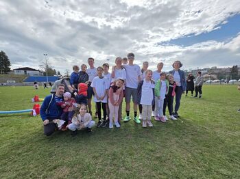 Tudi člani PD Paloma na dobrodelnem teku s Katjo in Vidom