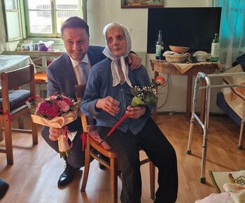 Rojstni dan najstarejše občanke Marije Razboršek