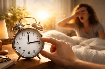 Premik ure brez stresa: kako uskladiti telo z novim ritmom dneva