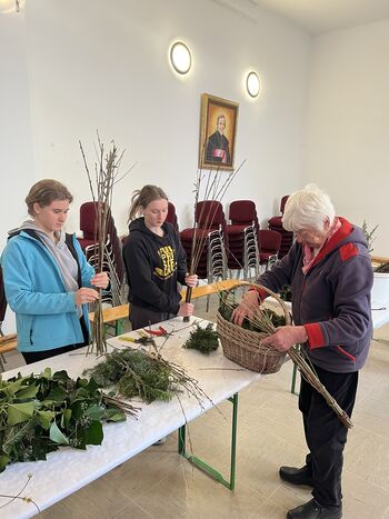 Izdelovanja began`c, butaric na Koroški beli