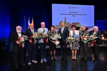 Na slavnostni akademiji ob 661-letnici Novega mesta podelili nagrade in priznanja za leto 2025