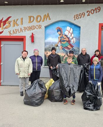 Čistilna akcija občine Tabor