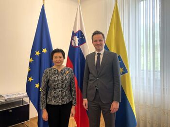 Prvi obisk kitajske veleposlanice v Celju