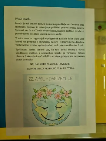 OBISK GOZDARJEV V VRTCU BOVEC