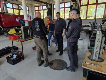 Usposabljanje PGD Cerklje - taktika vstopa v objekte