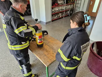 Izvedene vaje za operativnega gasilca