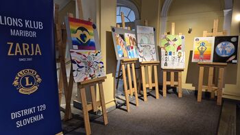 Otvoritev razstave Plakat miru