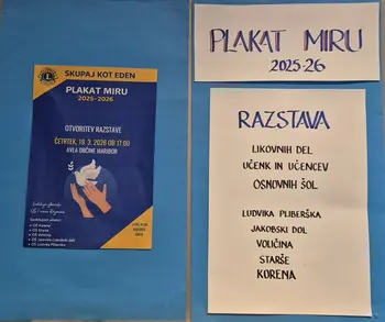 Otvoritev razstave Plakat miru