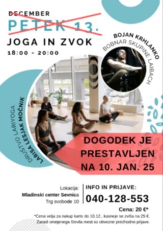 Joga in zvok 